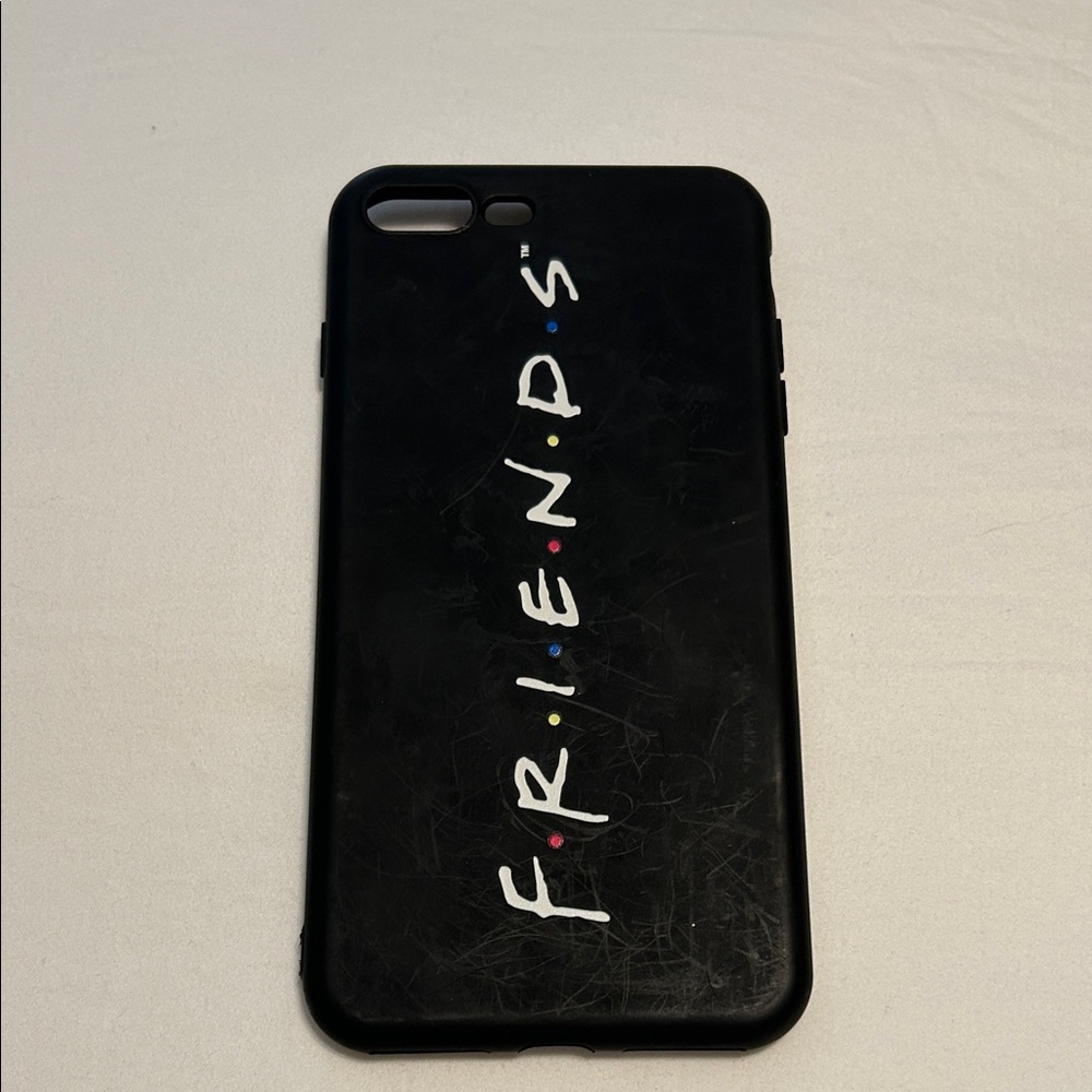 Black FRIENDS Phone Case